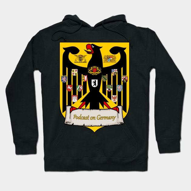 Podcast on Germany Hoodie by ncollier